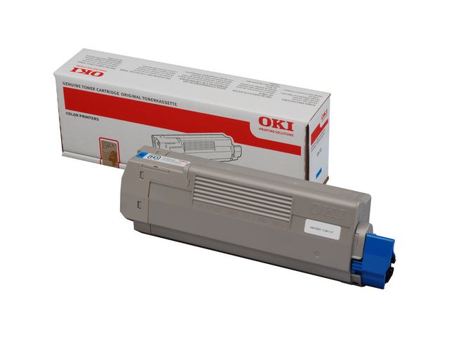 OKI Tonerkassett, cyan, 44315307, st