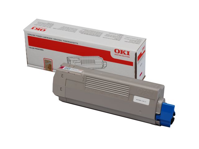 OKI Toner, singelförpackning, magenta, 44315306, st