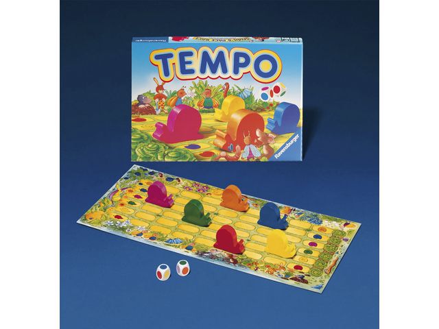 Tempo, brädspel, trä, 2 till 6 spelare, st