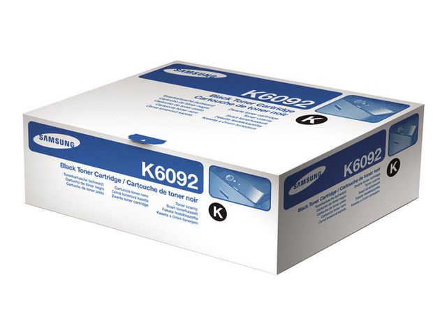 Samsung Toner CLT-K6092S, CLT-K6092S/ELS, svart, singelförpackning, st