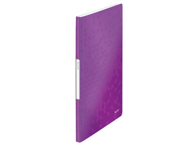 Leitz Demobok WOW PP 20 fickor lila, st