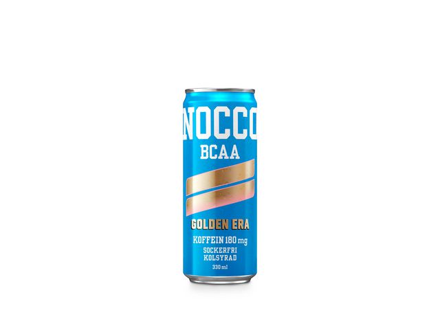 NOCCO Energidryck Golden Era 33cl, burk 330 ml