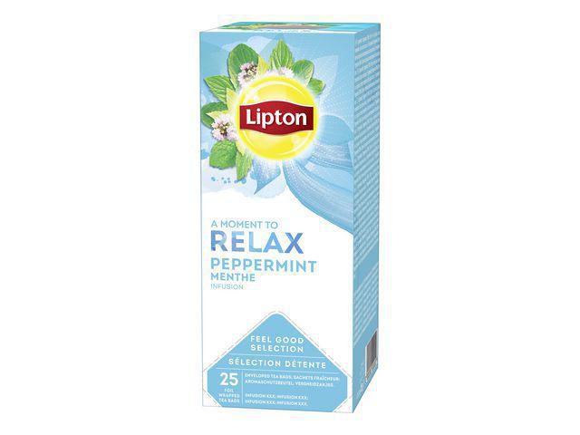 Lipton Te Classic Pepparmint, fp om 25 påsar