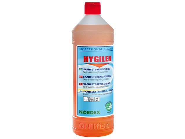 NORDEX Sanitetsrengöring  Hygilen, parfymerad, orange, 1l, st
