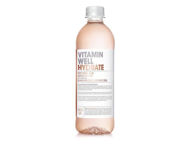 VITAMIN WELL Dryck Hydrate 50cl, flaska om 50 cl