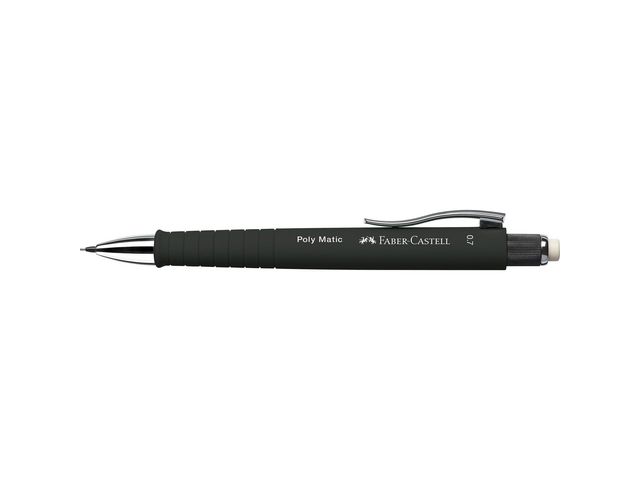Faber-Castell Stiftpenna Poly Matic 0,7 mm, Svart, st