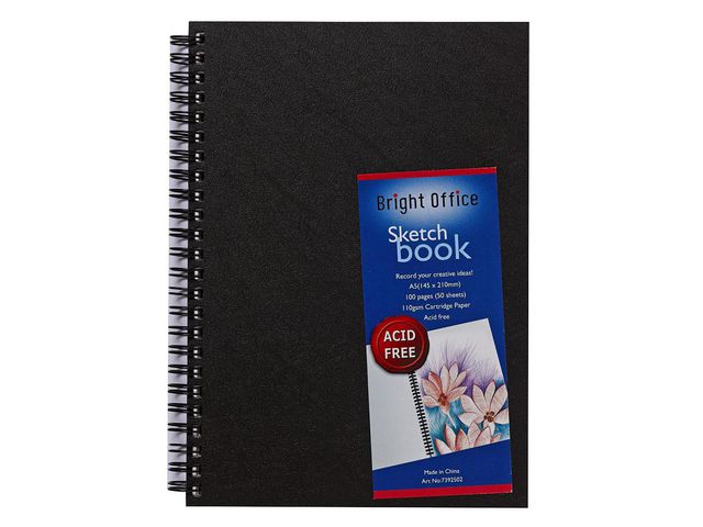 Skissblock A5 50bl 110g, st