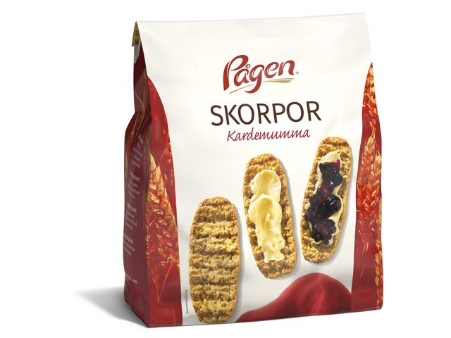 Skorpor Kardemumma 240g, st