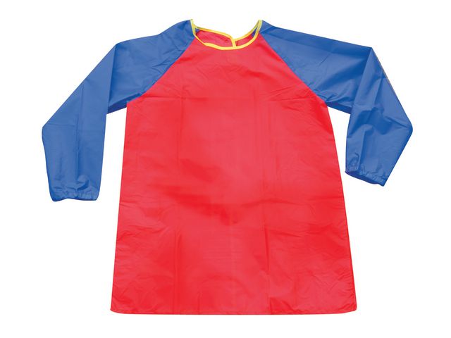 PLAYBOX Förkläde med ärmar 3-5år längd 57cm, st