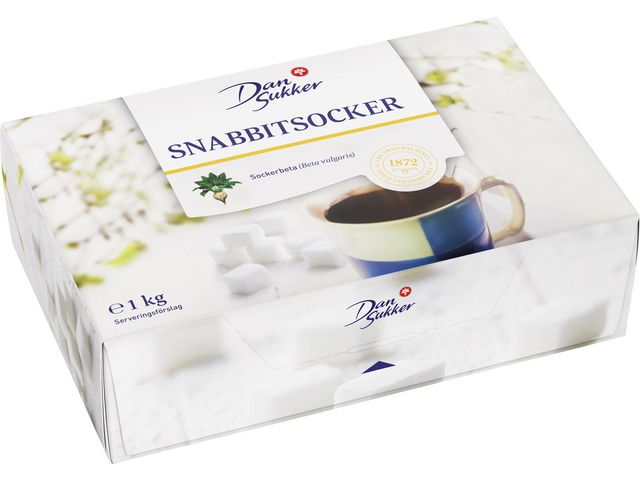DANSUKKER Snabbitsocker DANSUKKER låda 1kg, st