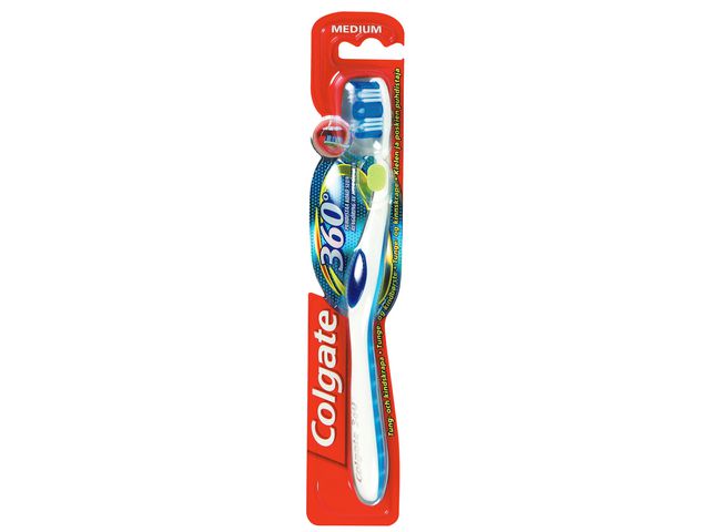 Colgate Tandborste 360 medium, st