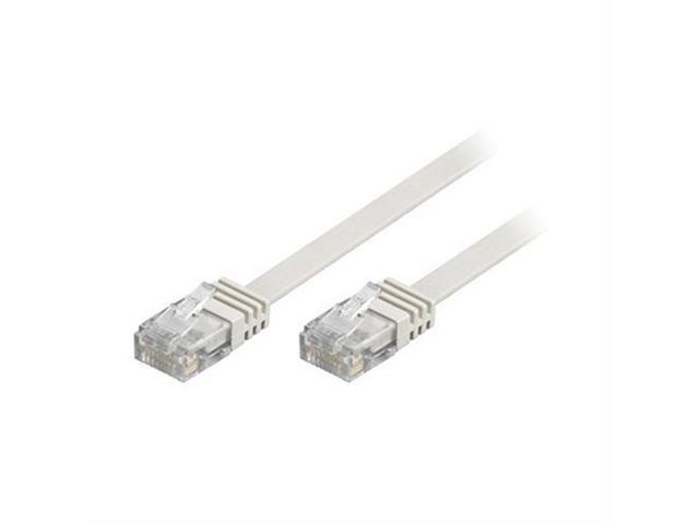 DELTACO Kabel Nätverk UTP Cat6 Flat 3m, st