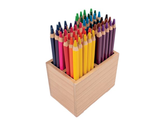 PLAYBOX Färgpenna Jumbo 5x12 färger, fp om 60 st