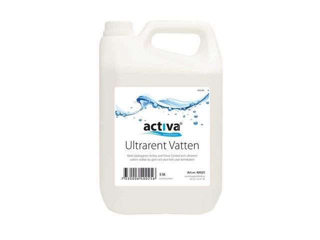 Activa Vatten Ultrarent 5l, flaska om 5 l