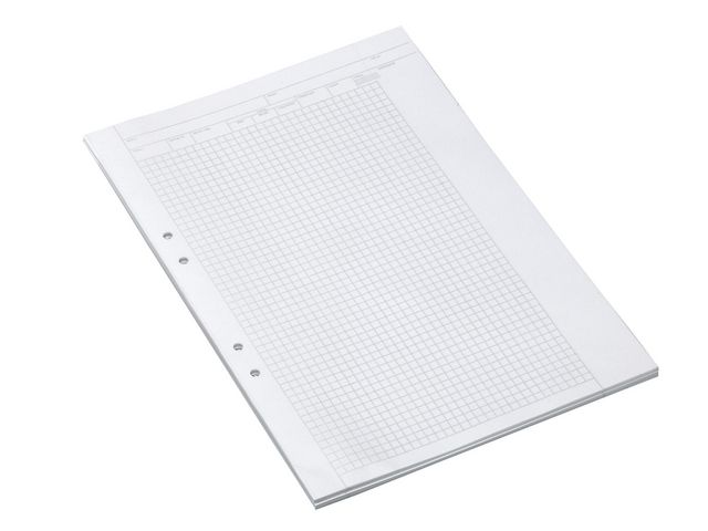 Bantex Provskrivningsblad A3 rutat 5x5mm, fp om 250 st