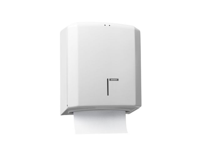 KATRIN Dispenser handdukar M manuell metall vit, st