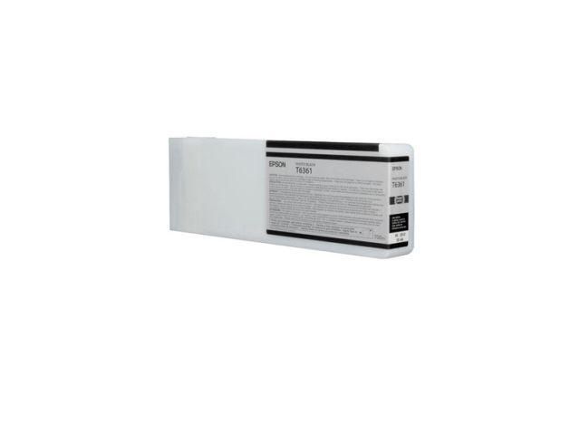 Epson Bläckpatron, T6361, UltraChrome, hög kapacitet, fotosvart, singelförpackning, C13T636100, st