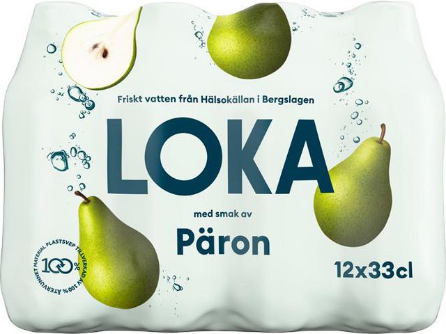 LOKA Dricka päron pet 33cl, flaska om 33 cl