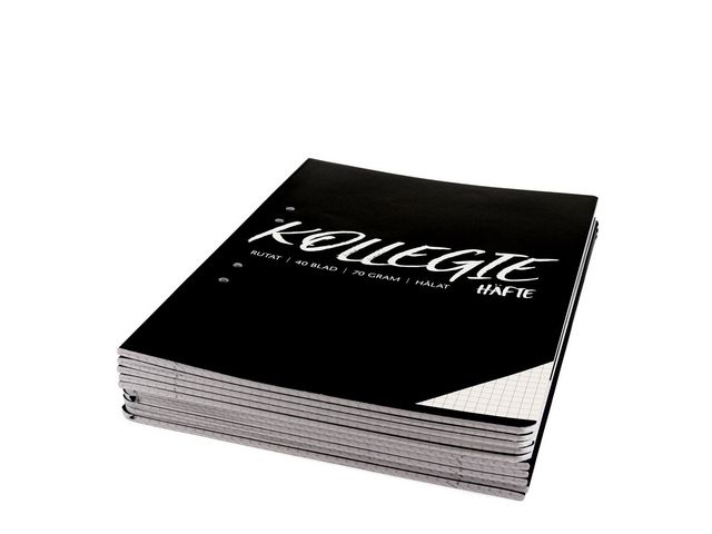 Kollegiehäfte A4 70g 40 blad rutat, st