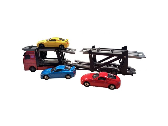 Kids GLOBE Biltransport sorterade, 26 cm, fp om 4 st