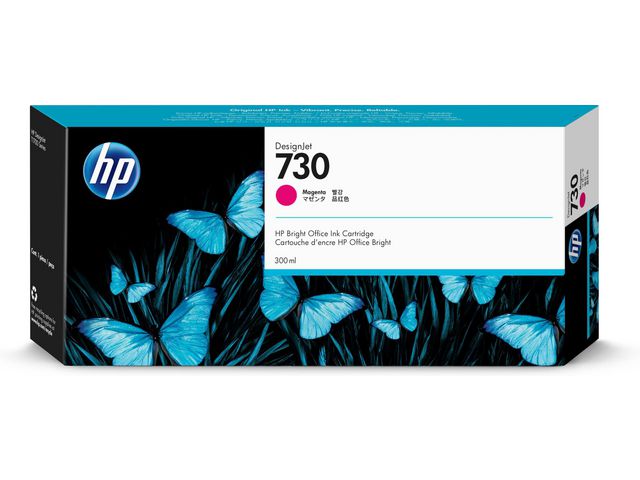 HP Bläckpatron P2V69A 730 Magenta, st