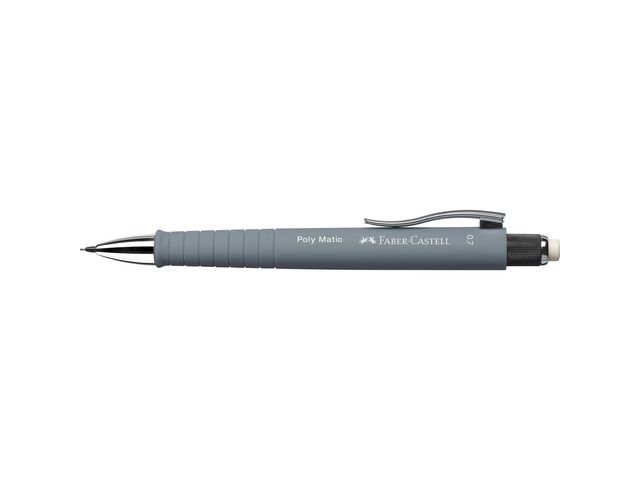 Faber-Castell Stiftpenna Poly Matic 0,7 mm, Grå, st