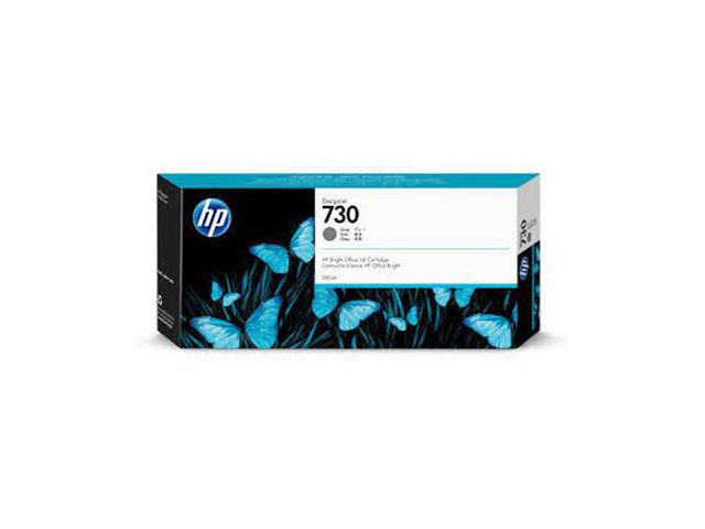 HP Bläckpatron P2V72A 730 Grå, st
