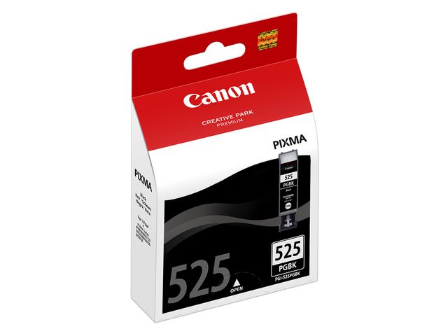 Canon Bläckpatron, PIXMA PGI-525 PGBK, 4529B001, svart, singelförpackning, st