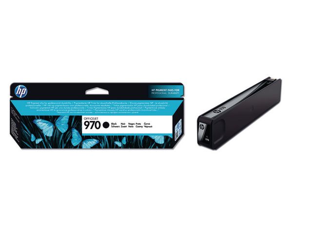 HP Bläckpatron CN621AE 970 Svart, st