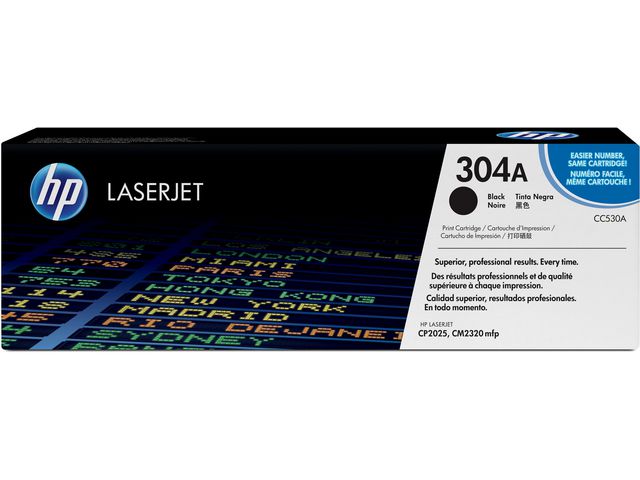 HP Toner CC530A 304A 3,5K Svart, st