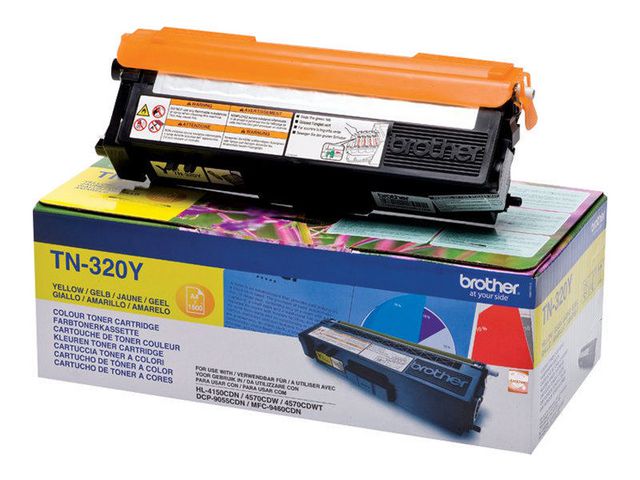 Brother Toner TN320Y gul, st