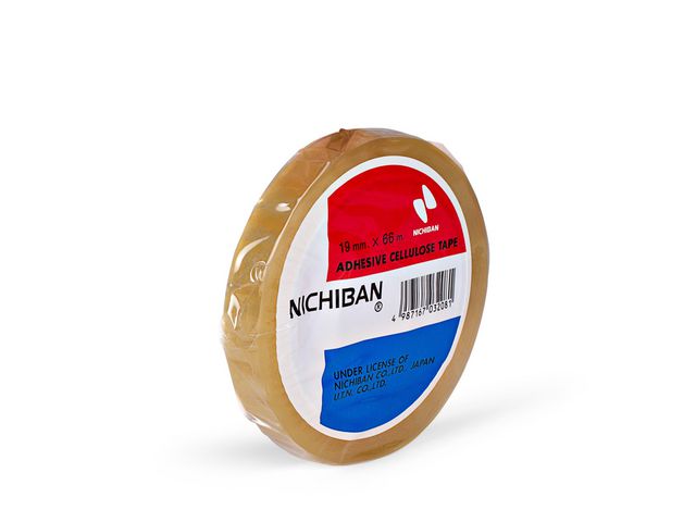 NICHIBAN Kontorstejp NISCHBAN ECO 19mmx66m, rulle om 66 m
