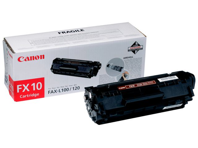 Canon Toner, FX-10, 0263B002, svart, singelförpackning, st