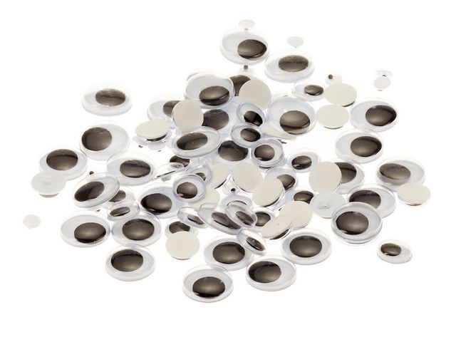 PLAYBOX Plastögon med öglor 150/FP, fp om 150 st