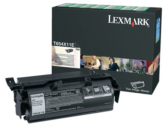 Lexmark Toner T654X11E svart, st