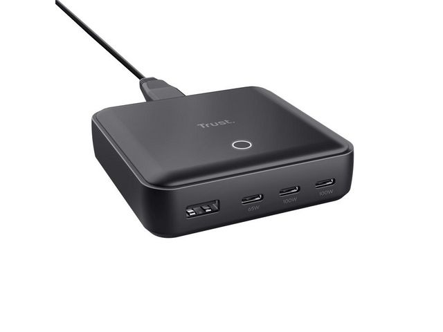 Trust Laddare Maxo 100W USB-C 4-port, st