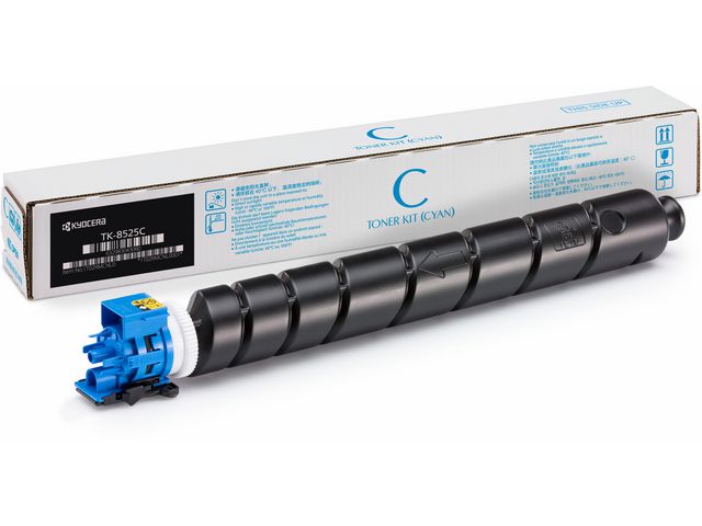 KYOCERA Toner, 8525C, hög kapacitet, cyan, 1T02RMCNL0, st