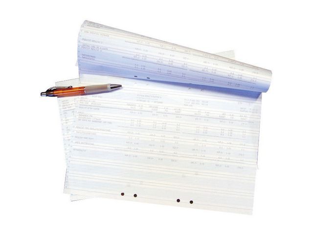 Datapapper 310mmx8'' 1ex h 70g, fp om 2500 blad