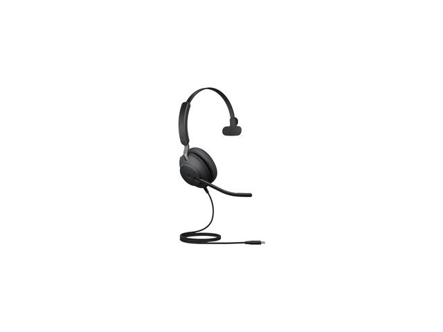 Jabra Headset Evolve2 40 USB-C MS Mono, st