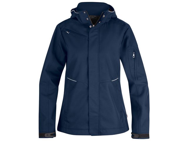 TEXSTAR Softshelljacka WJ80 dam marin 2XL, st