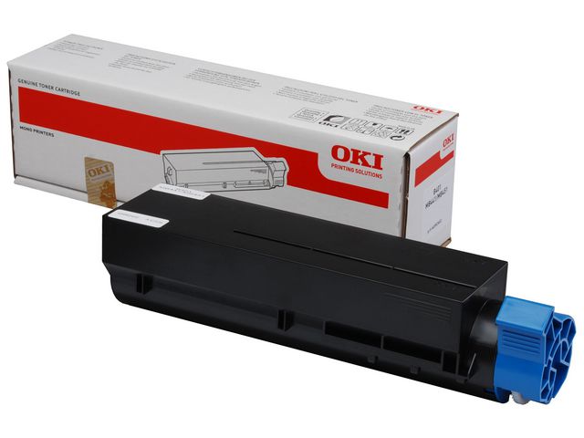 OKI Toner, hög kapacitet, svart, singelförpackning, 45807111, st