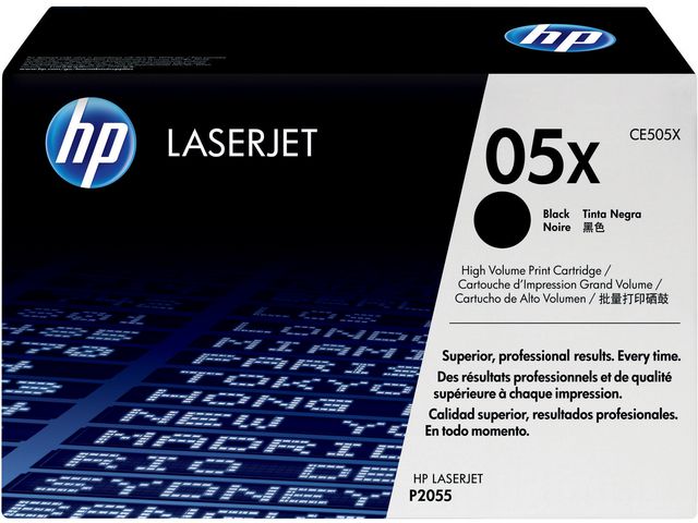 HP Toner CE505X 05X 6,5K Svart, st