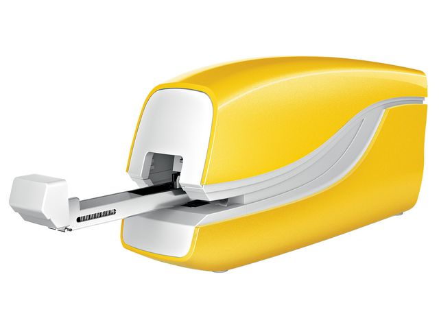 Leitz Elhäftare batteri gul, st