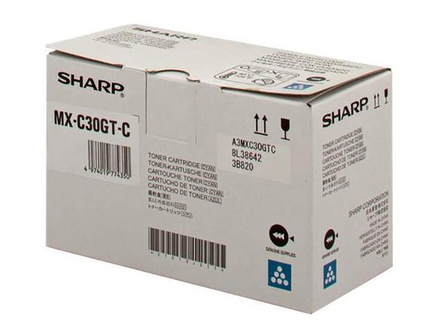 Sharp Toner MXC30GTC cyan, st