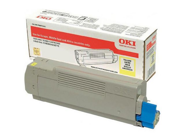 OKI Toner 46471101 Gul, st