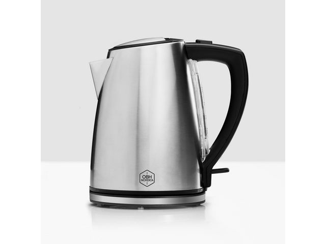 OBH NORDICA Vattenkokare 1,2L 6471 rostfritt, st