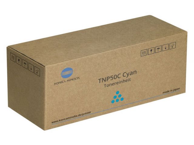 Konica Minolta Toner, TNP-50C, cyan, A0X5454, st