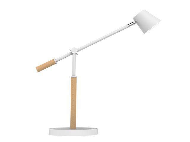 Unilux Lampa Vicky Vit/Trä, st