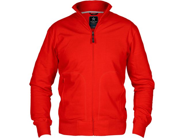 TEXSTAR Sweatjacka HC04 röd 2XL, st