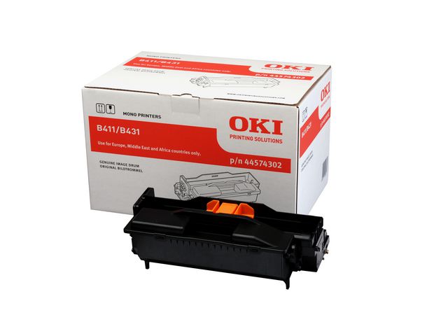 OKI Trumenhet, svart, 44574302, st